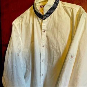 Full sleeve White cotton shirt